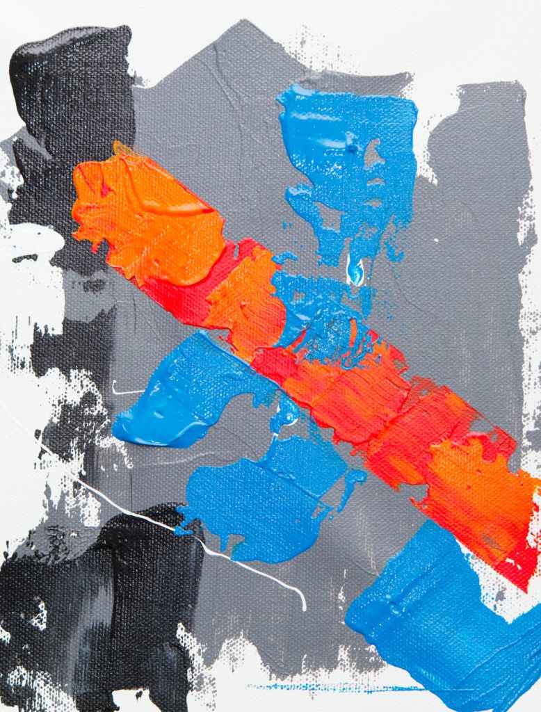 multicolored abstract painting